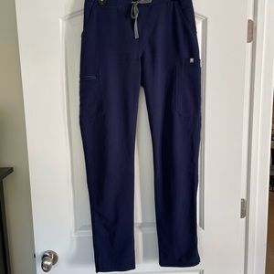 FIGS Yola Skinny Scrub Pant in Navy